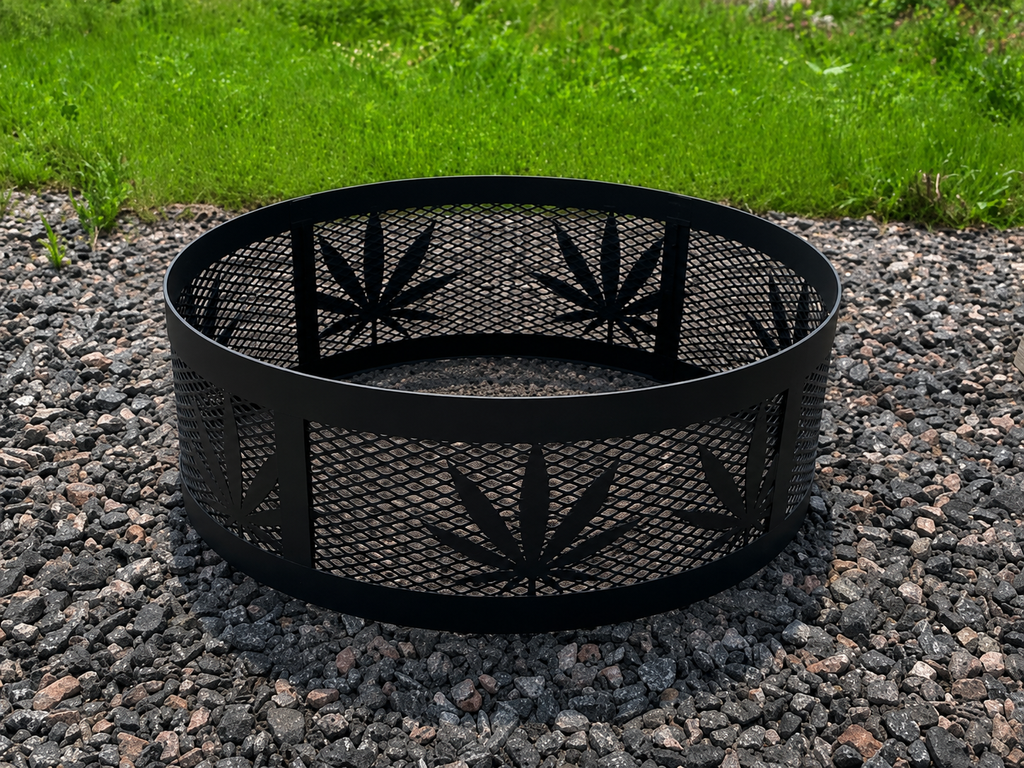 Carved Fire Ring - Pot Plant