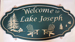 Load image into Gallery viewer, Large Custom Carved Sign (Double Sided) - Muskoka Fire Pits
