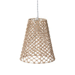 Load image into Gallery viewer, Aruba Jute Woven Cone Pendant
