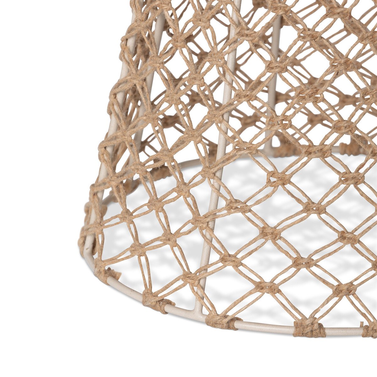 Aruba Jute Woven Cone Pendant