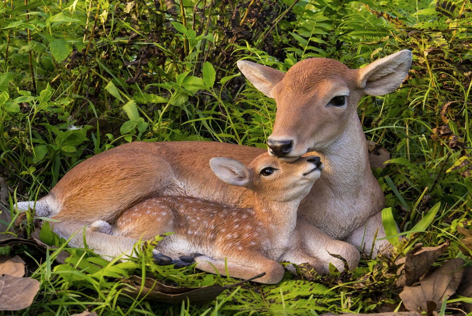 Deer & Fawn Statue - Muskoka Fire Pits