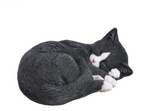 Load image into Gallery viewer, Sleeping Black Cat Statue - Muskoka Fire Pits
