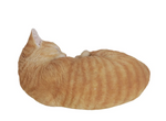 Load image into Gallery viewer, Sleeping Orange Cat Statue - Muskoka Fire Pits
