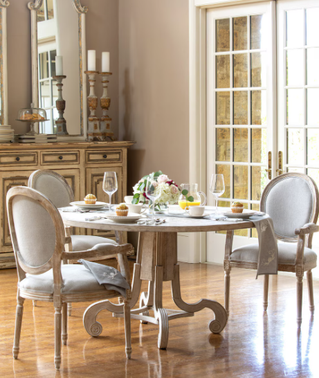 Avignon Round Foyer Table