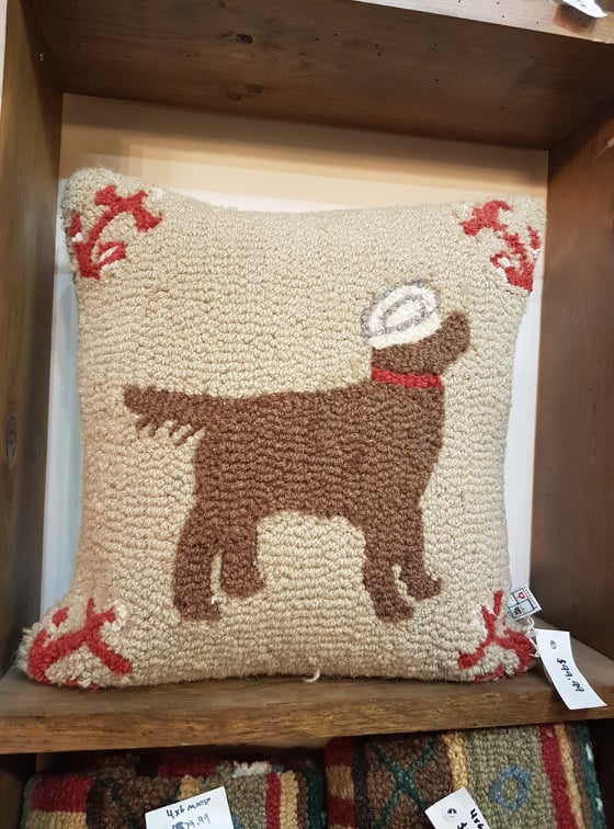 Large Salty Dog Pillow - Muskoka Fire Pits