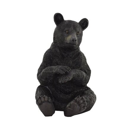 Outdoor Sitting Bear Statue - Muskoka Fire Pits